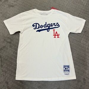 NEW Mitchell & Ness LA Dodgers Men’s Size T-Shirt Cooperstown